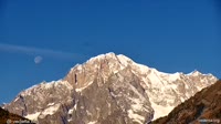 La Salle - Mont Blanc - Wodospad Lenteney