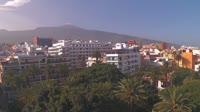 Puerto de la Cruz - Plaza del Charco & Mount Teide