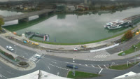 Linz - Donau, Nibelungenbrücke, Burg