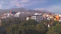 Puerto de la Cruz - Plaza del Charco & Mount Teide
