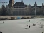 Budapest - Patinoire du parc de la ville