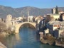 Mostar - Alte Brücke und Fluss Neretva