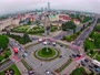Ogrody Bernardynów, Pomnik, Rondo Dmowskiego