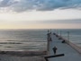 Pier und Strand
