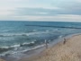 Pier und Strand