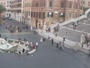 Rome - La place d'Espagne, fontaine Barcaccia