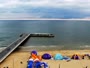 Plaża, molo